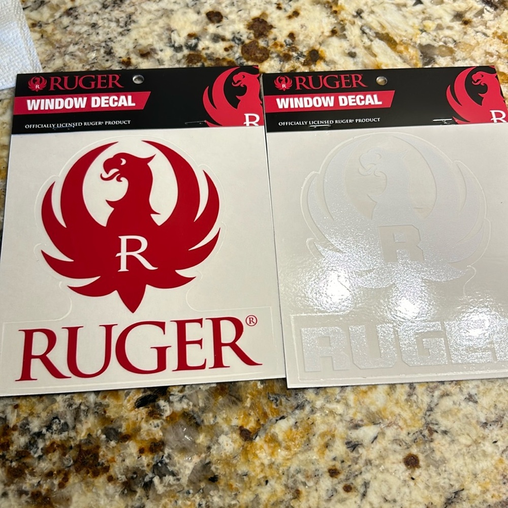 RUGER WINDOW DECAL vinyl